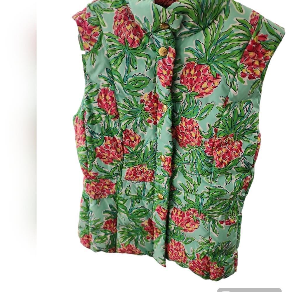 LILLY PULITZER LAUREN DOWN PUFFER SIZE SMALL